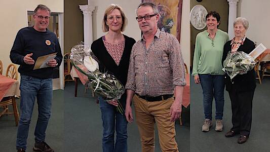 Kerstin und Axel Bold sind neue Ehrenmitglieder des TV1892 M